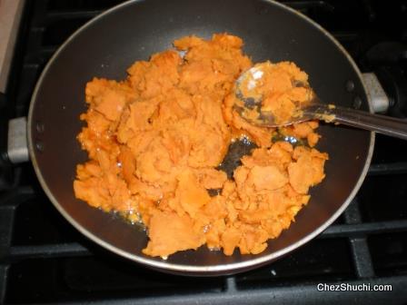 sweet potato frying